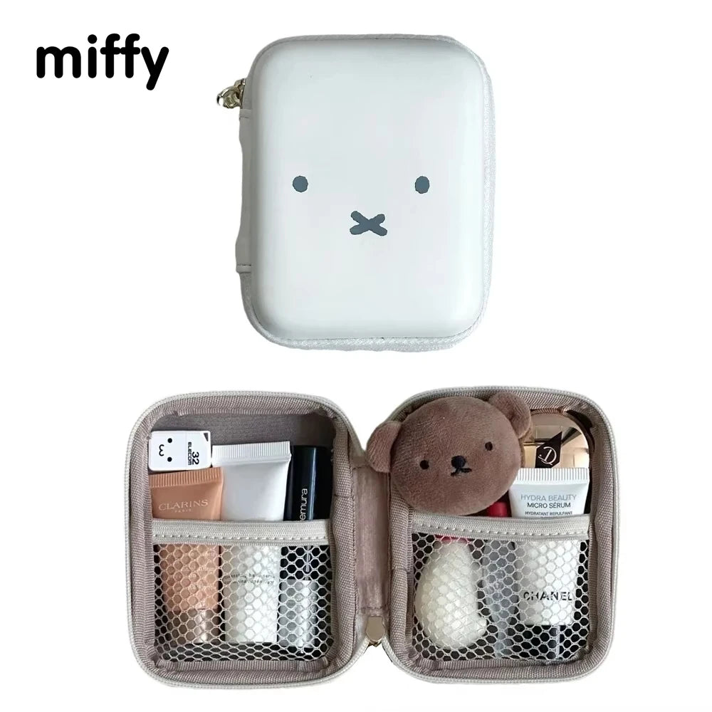 Kawaii Miffy Small Storage Bag Multi-functional Portable Toiletry Storage Tampon Bag Christmas Gift Kawaii Miffy Small Storage Bag Multi-functional Portable Toiletry Storage Tampon Bag Christmas Gift